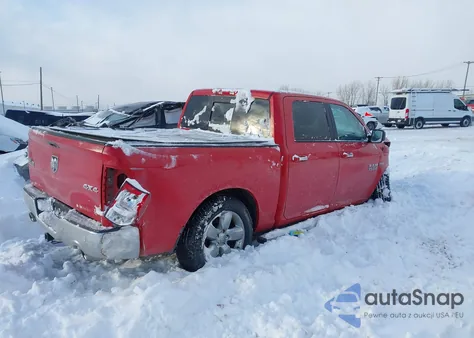 2017 Ram 1500 Big Horn 4X4 5'7 Box z USA, uszkodzony, nr VIN 3C6RR7LT7HG668856